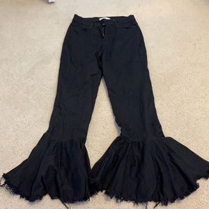 Black Women’s Bell Bottom Pants